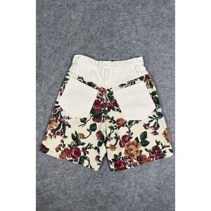 Vintage High Rise Shorts Size 7 Floral And Cream Concepts Mom